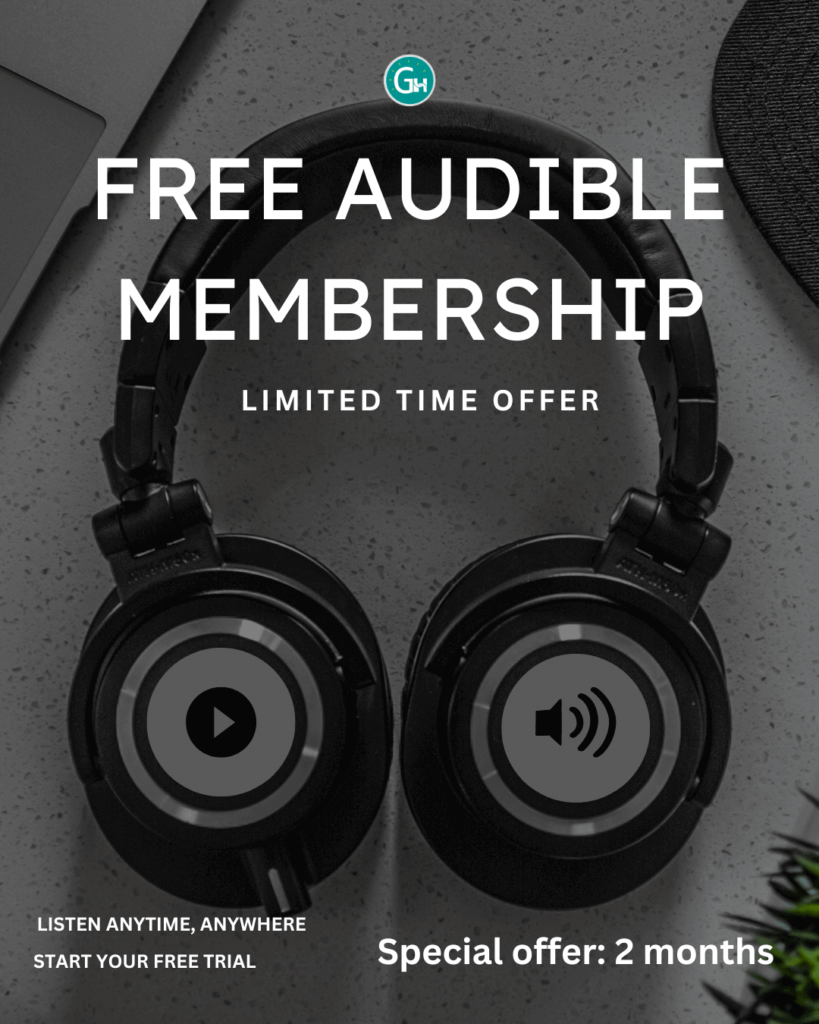 FREE AUDIBLE MEMBERSHIP-2023